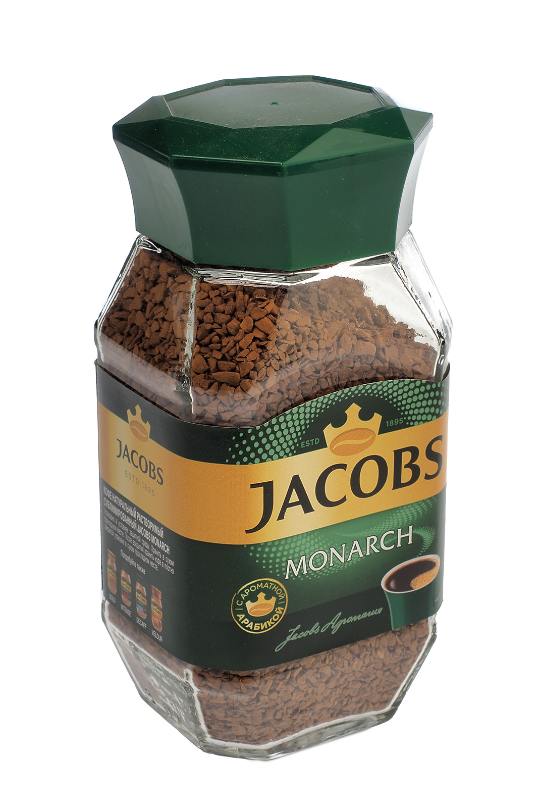 Кофе Якобс Монарх 95г стеклянная банка