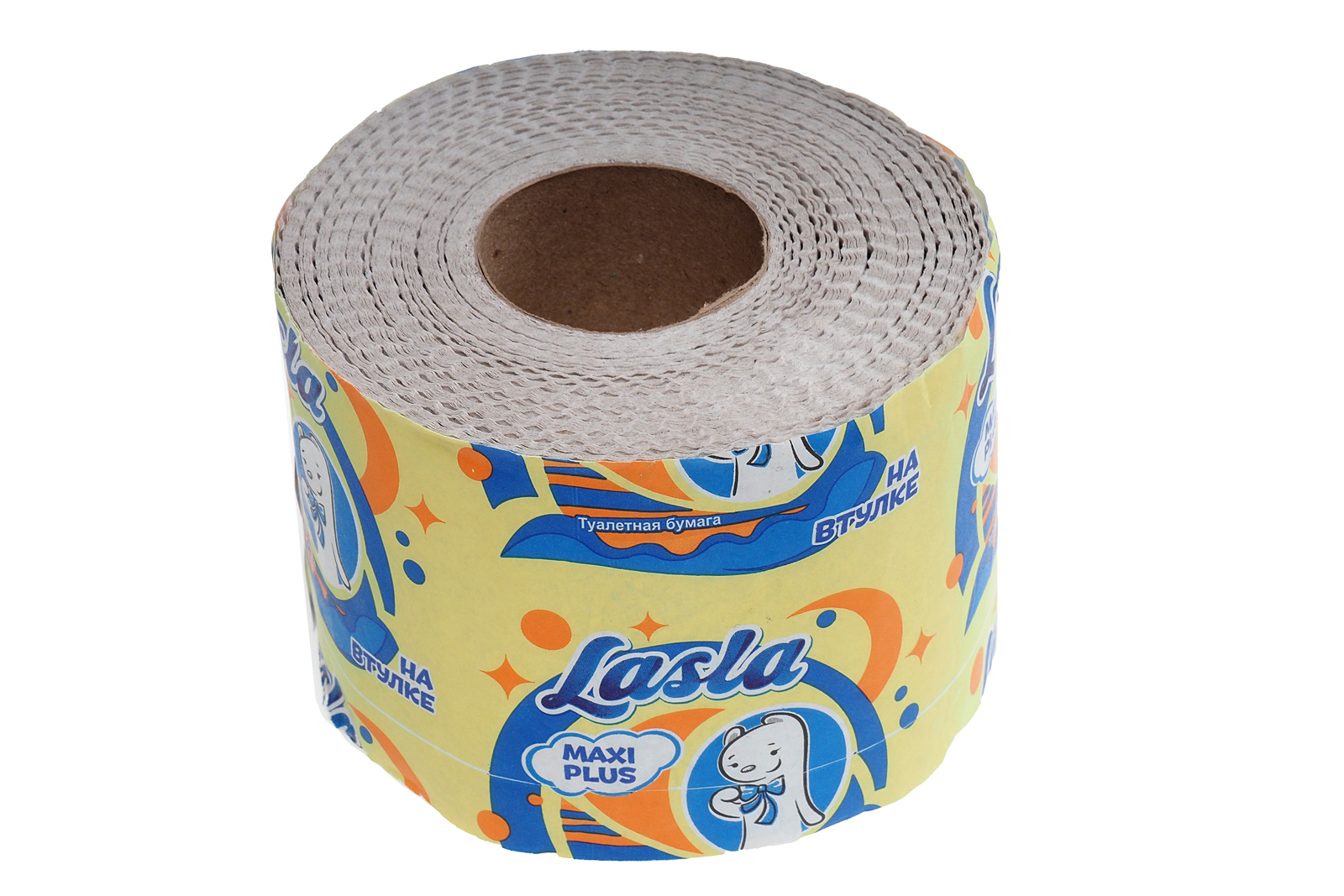 Бумага туалетная Lasla Maxi Plus в рулоне с втулкой 40 шт цена за 1шт