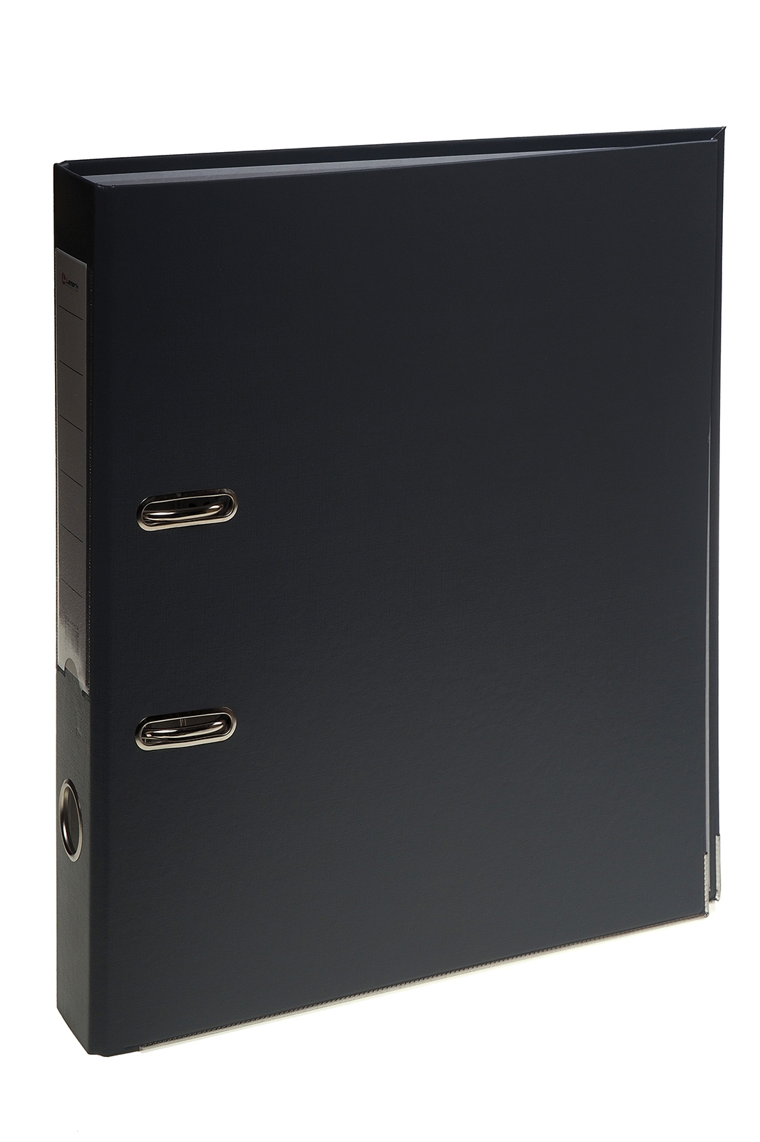 Папка-регистратор 50мм ПП серая А4 с металлической окантовкой LAMARK