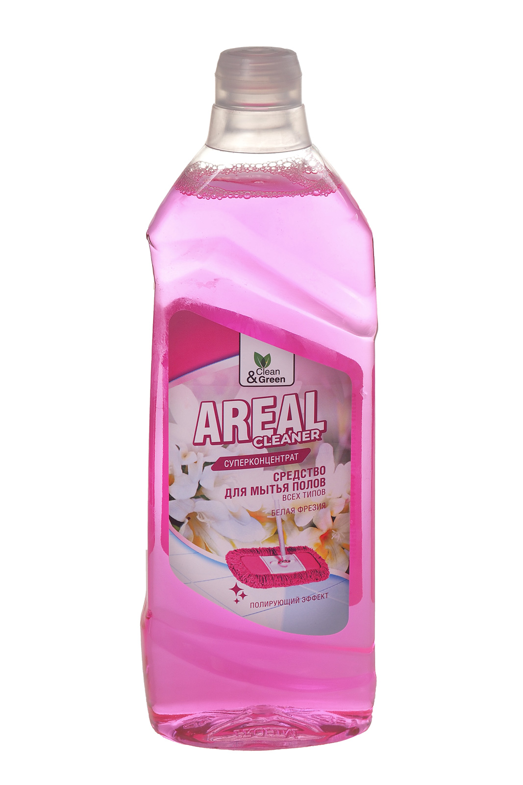 Моющее средство Areal для пола "Лаванда" 1л жидкость бутыль Clean&Green (CG8159)