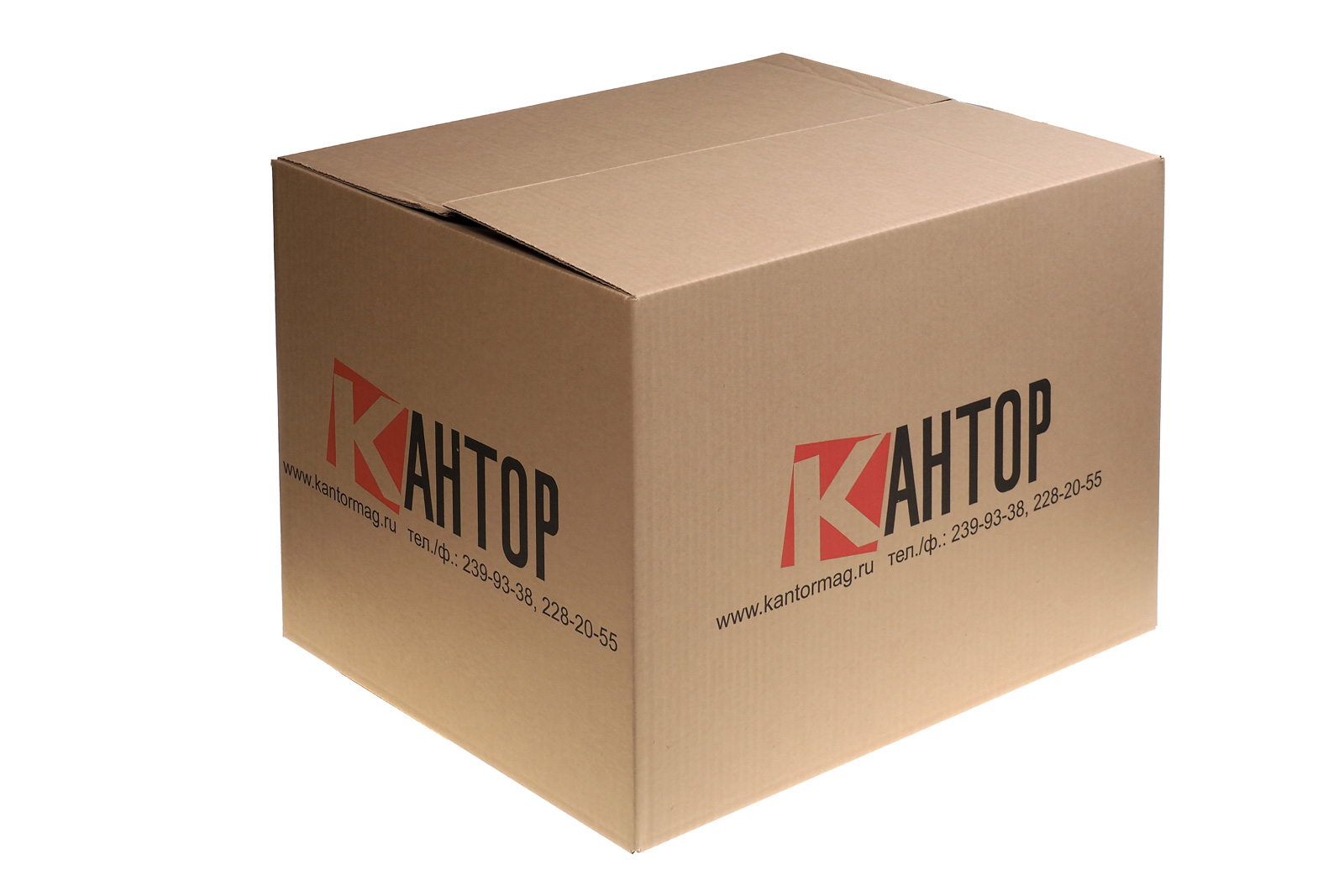 Гофрокороб 450х350х350мм Т-23 с печатью (Кантор)