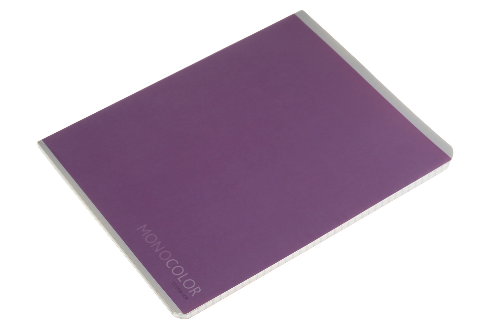 Тетрадь А5 48л. клетка скрепка мелованный картон "Моноколор. Pale color. Purple" ArtSpace