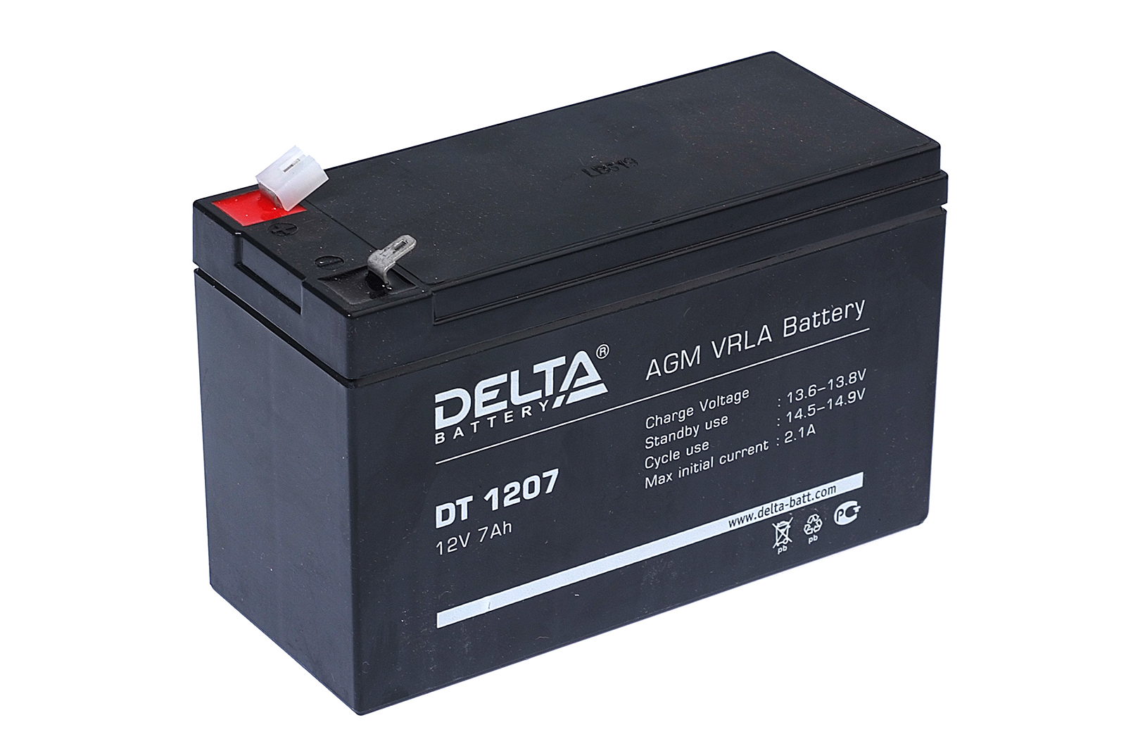 Аккумулятор Delta 12B 7А/ч