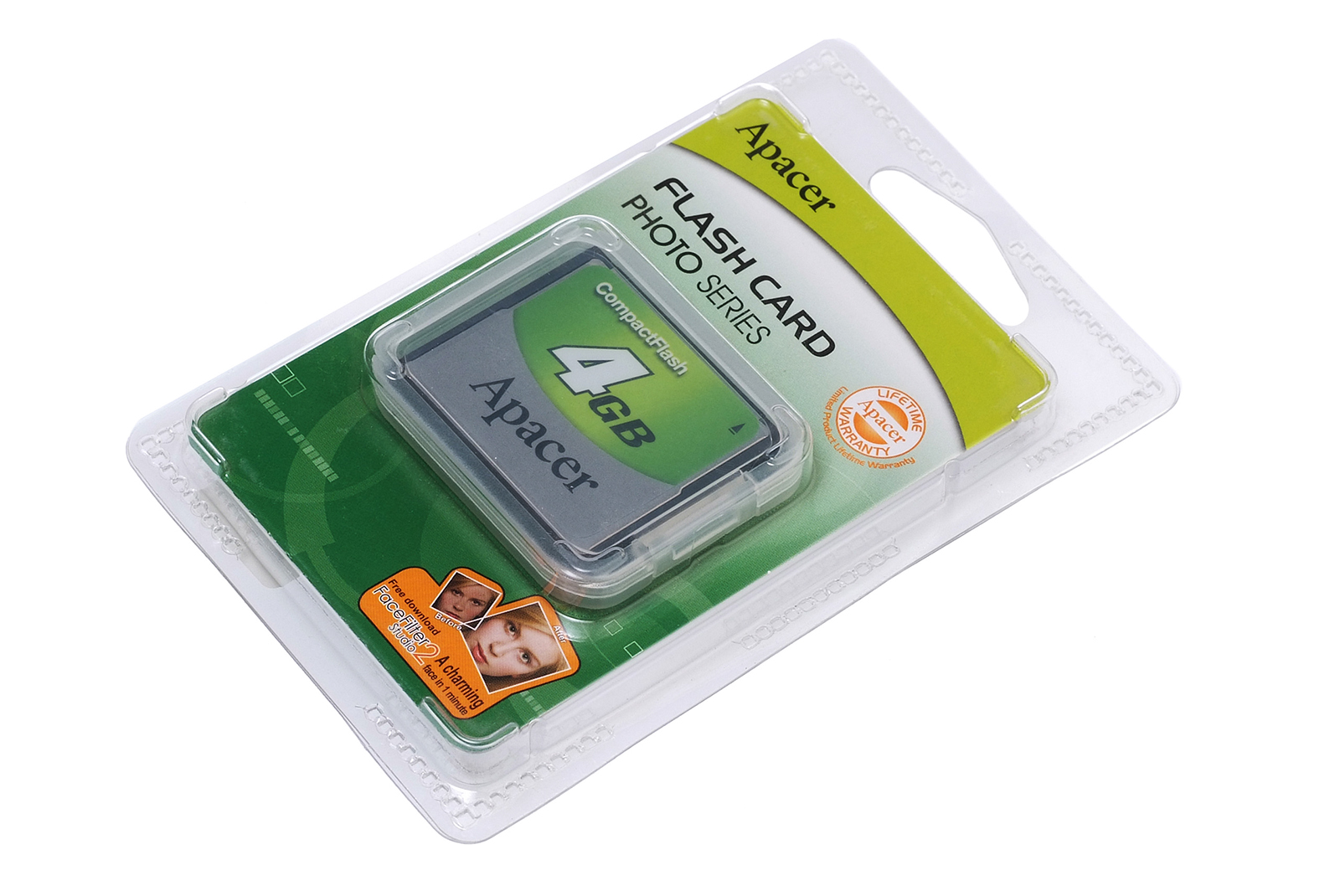 Карта памяти Apacer Compact Flash 4Gb 60xl